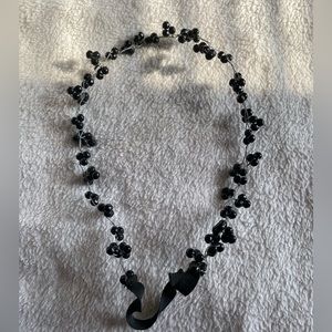 Black Beaded Headband